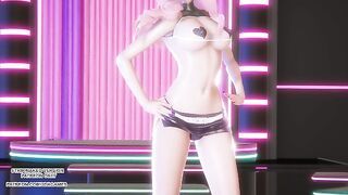 [MMD] KARA - CUPID Seraphine Sexy Kpop Dance 4K League of Legends KDA Korean Dance
