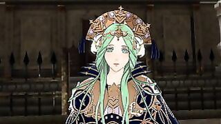 Fire Emblem Rhea Sensual Handjob and a Blowjob Before Doggystyle
