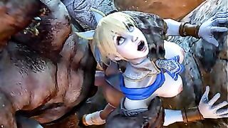 Cassandra Alexandra Gets Destroyed By a Massive Bull Dick