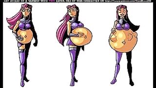 Pregnant expansion in the best possible way with music
