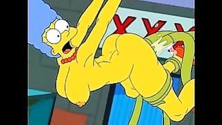 Marge Alien Sex Blue Pussy