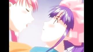 Yuri Kiss Lesbian Anime