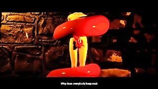 Prisoner with a huge cock is tortured in the catacombs