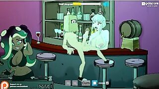Wild ride in the disco strip club where everything is allowed