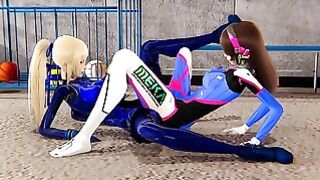 Dva overwatch) X Samus Aran (metroid) – Lesbian