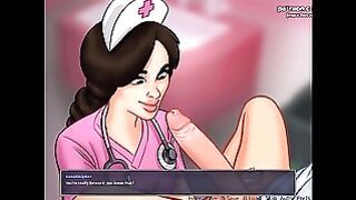 Hot Sex With a Mature Lady and Blowjob from a Nurse L My Sexiest Gameplay Moments L Summertime Sagav018 L Part 12