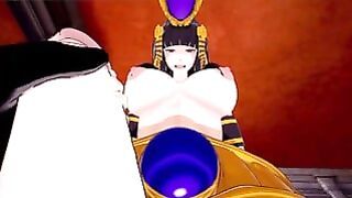 Futa Tharja fucks your face in POV