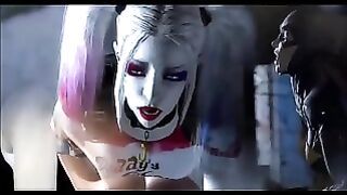 Futa Harley Quinn Fucks Batwoman