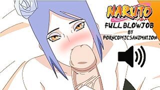 Naruto – Konan Anime Mamada Completa Con Sonido