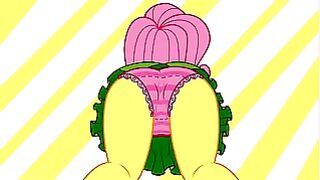 Equestria Girls Fluttershy Pantsu Pony