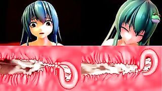 Touhou 3d Group Sex Creampie Kochiya-sanae