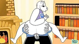 Undertale Parody Xxx Toriel & Sans
