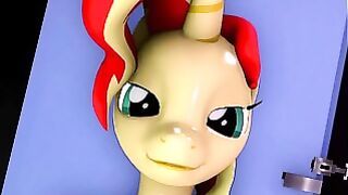 Starlight gets titfucked until cum exploding orgasm