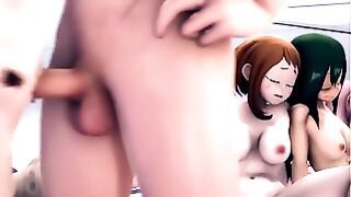 Mirio and Momo Doggystyle Creampie