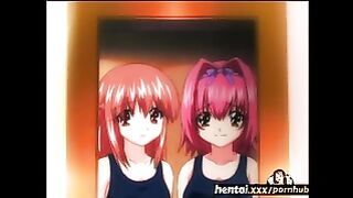 Two Young Lesbian Girls Playing in the Shower – Hentai.xxx