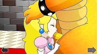 Princess Peach Oral Sex By Neonmonkey