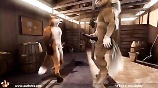 Fox Boy Gets His Tight Asshole Creampied Furry Porn