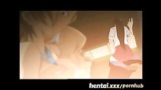 Nerdy Schoolgirl Loves Swallowing Cum Hentai