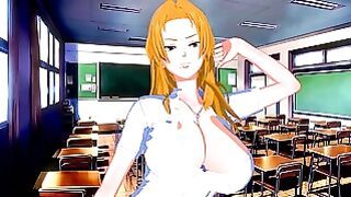 Bleach: Pounding Busty School Girl Rangiku (3d Hentai)