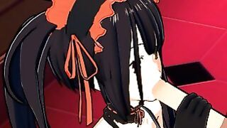 Date a Online – Kurumi Tokisaki 3d Hentai