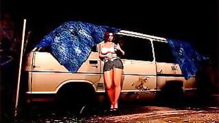 Busty Redhead Gets Surprised With a Monster Dick