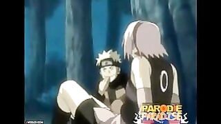 Sakura and Naruto – wild moments in the woods
