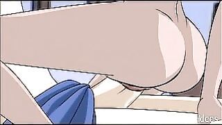 Redhead slut loves it rough in the ass