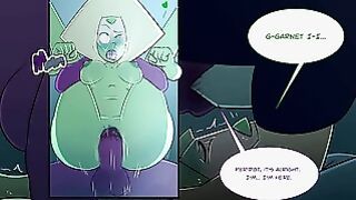 Peridot – The Steven Universe slut explores and experiments with her sexuality