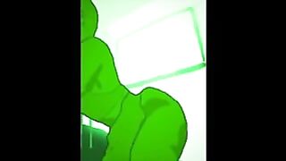 BBW Ass Animation Squirting Orgasm