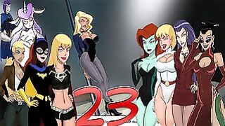Slutty girls from DC Comics sex gaem fuck hard in EP23