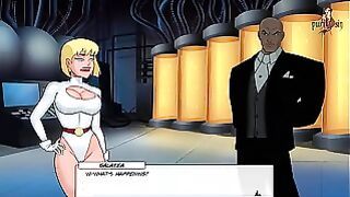 Busty blonde in DC Comics sex game EP61