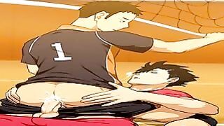 Haikyu Yaoi Hentai Gay – Animated Anime Comic