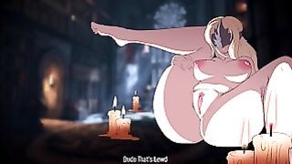 Fire Keeper – wet slut from Dark Souls wants it hard with naughty audio