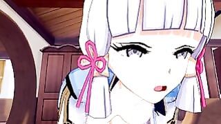 Koikatsu Sex Animation With Hot Teen Ayaka from Genshin Impact