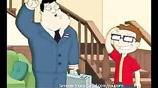 American Stepdad Hentai Porn Video