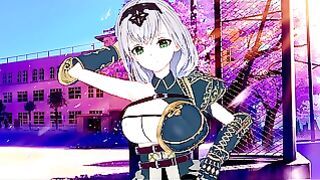 Busty Vtuber Shirogane Noel Gets Fucked (3d Hentai)