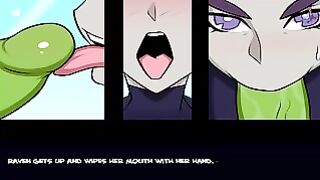 Sinfully Fun Games #50 Raven Go Sexy Emo Fellatio