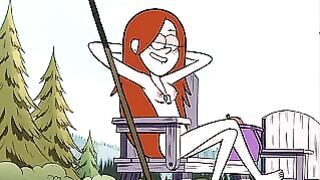 Wendy Corduroy – Petite redhead in exclusive Gravity Falls hentai porn slideshow