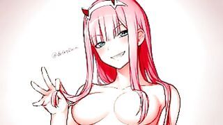 Getting Closer With Zero Two – Pretty in the Franxx Anime Porn Joi [commission]