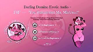 Sexy voice gets you horny in ASMR hentai porn