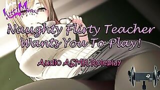 Asmr Ecchi – Wicked Flirty Teacher Wants You to Play! Anime Audio Roleplay