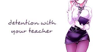 Detention With Your Professor (teacher Series) | Sound Porn | Uk Asmr
