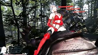 Sword Hime [sfm 3d Hentai Game] Ep.1 Intense Anal Fuck and Sex in the Forest While Orcs Are Observing
