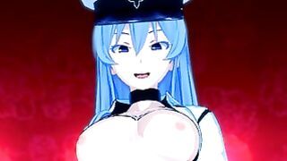 Akame Ga – Esdeath 3d Anime Porn