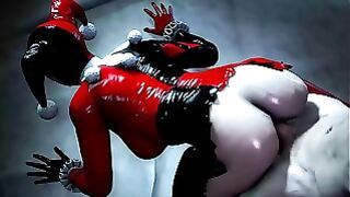 Harley Quinn Loves Getting the Tight Juicy Hungry Meat of Her Lavish Ass Dicked but Good Hark at the Slut in Bliss
