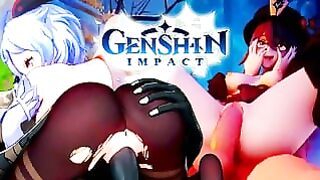 Genshin Impact Cream Pie Compilation Tao