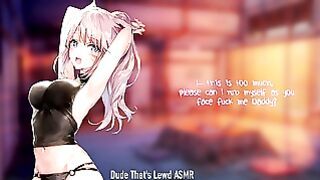 Busty teen begs you to impregnate her in ASMR JOI