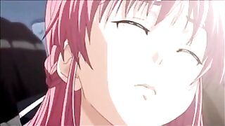 Hentai Thighjob in train