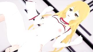 Shokuhou Misaki – Blonde teen lets you fuck her in VR hentai porn