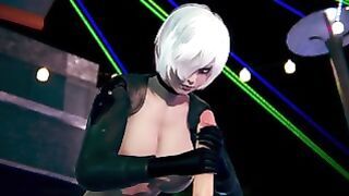 Futa Office Lady Banging Punk Babe